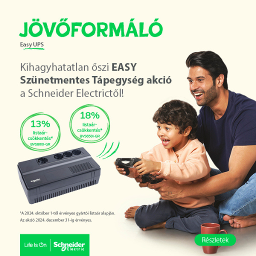 SCHNEIDER - Easy szünetmentes tápegység akció